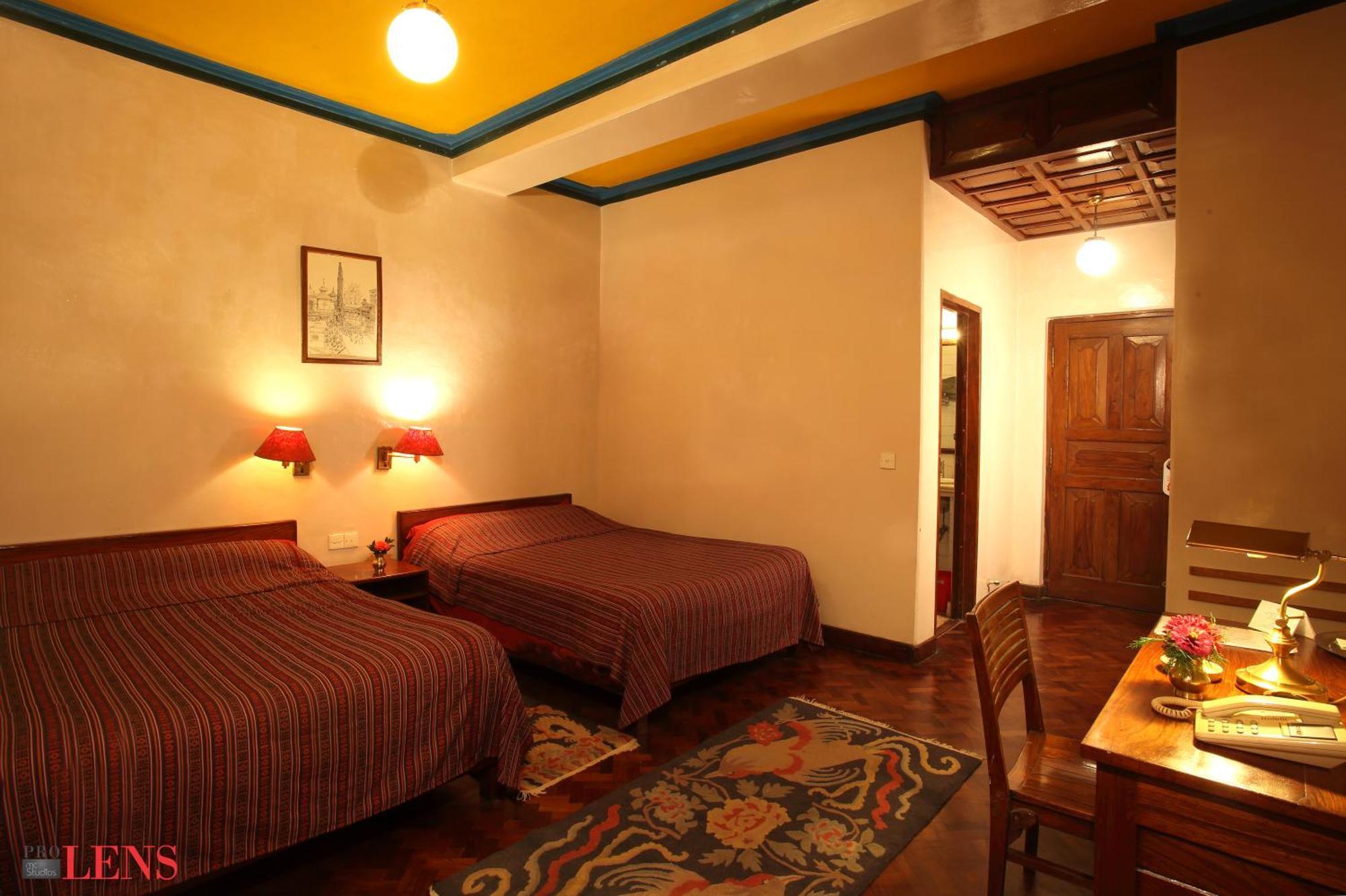 Vajra Hotel Kathmandu Bagian luar foto